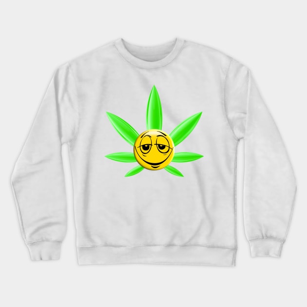 Happy Plant Crewneck Sweatshirt by Politics and Puppies